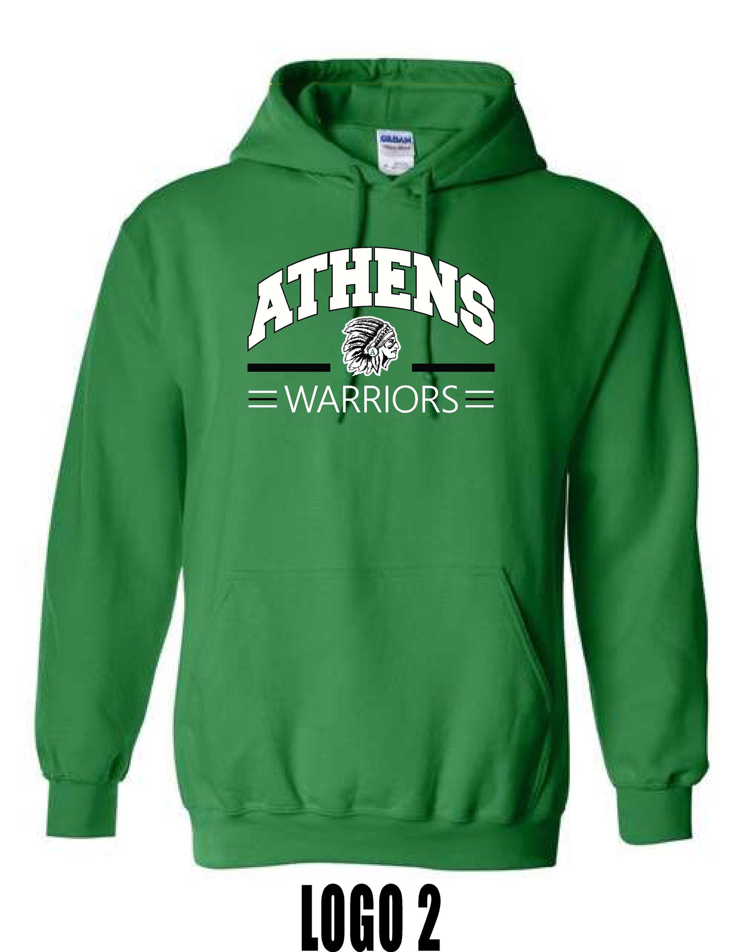 ATHENS JR. HIGH GIRLS BASKETBALL Unisex Hoodie (P.18500/18500B)