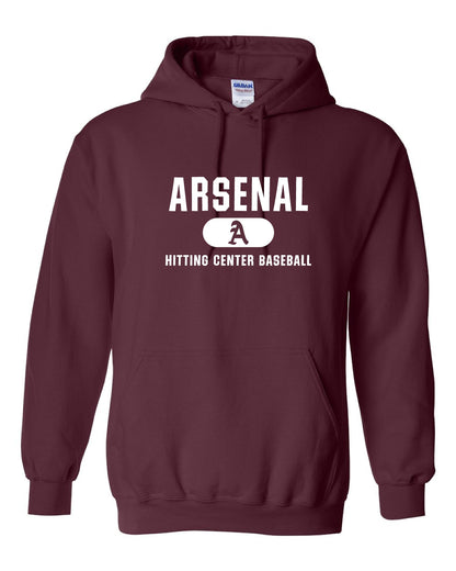 Arsenal Baseball Unisex Hoodie (P.18500/18500B)