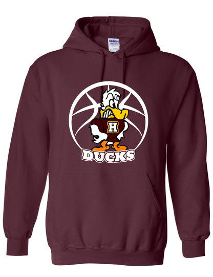 Havana Ducks Jr. High Basketball Unisex Hoodie (P.18500/18500B)