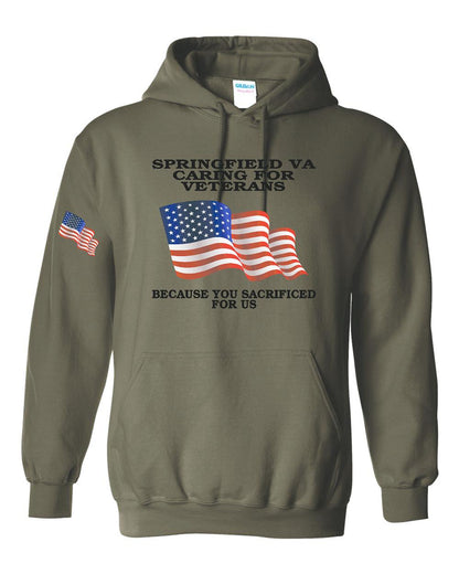 SPRINGFIELD VA UNISEX HOODED SWEATSHIRT (P.18500)