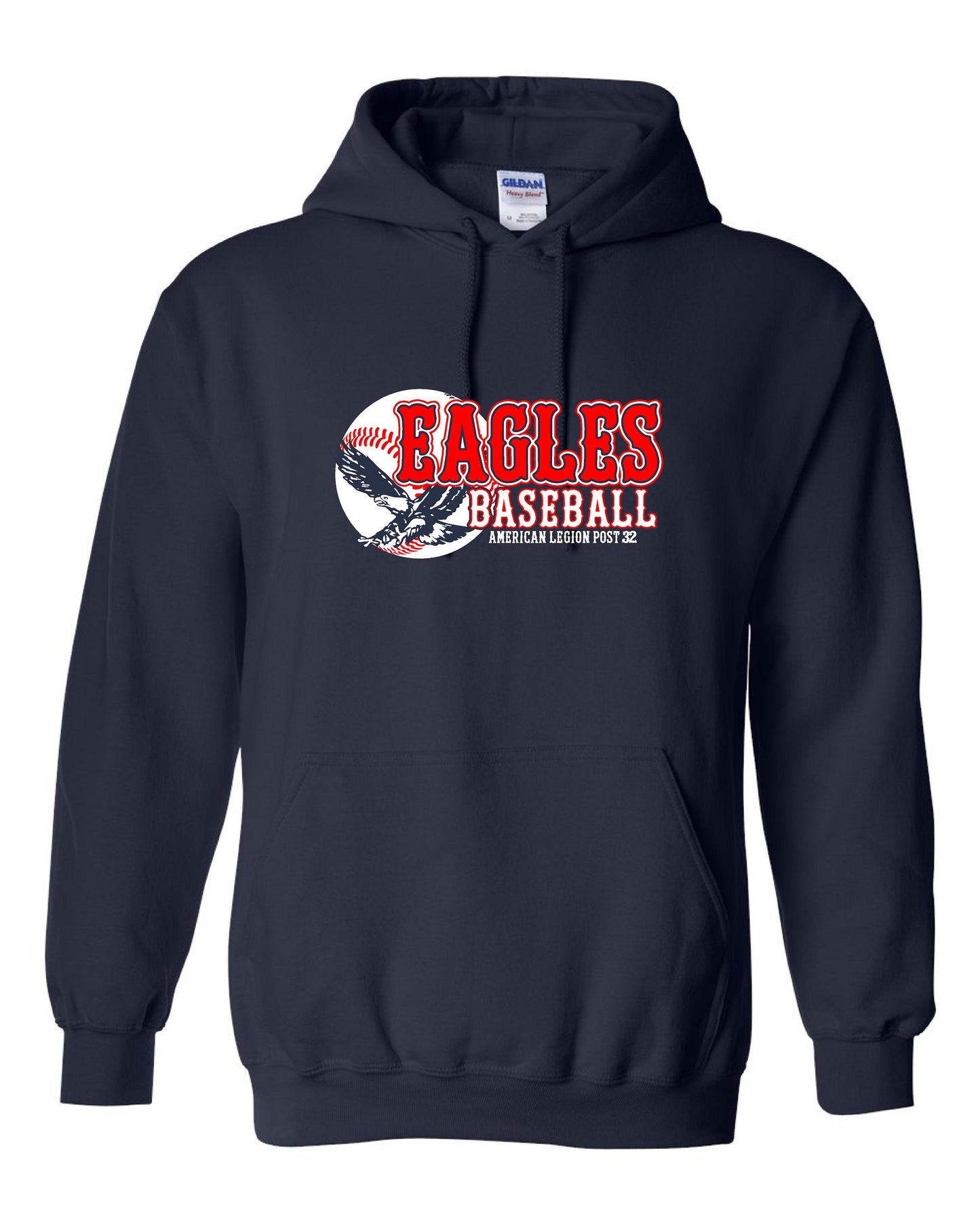 American Legion Post 32 Baseball Unisex Hoodie (P.18500/18500B)