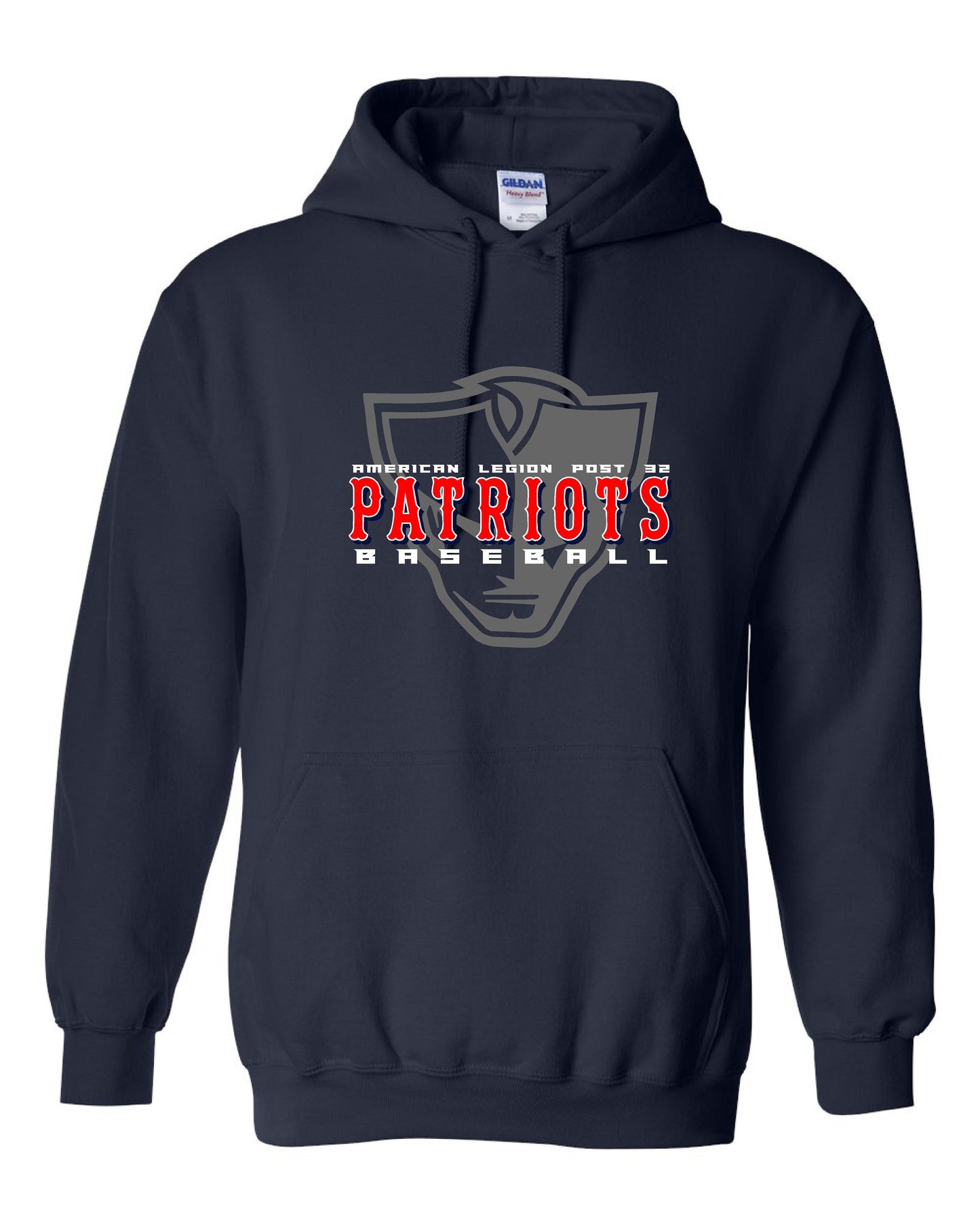 American Legion Post 32 Baseball Unisex Hoodie (P.18500/18500B)