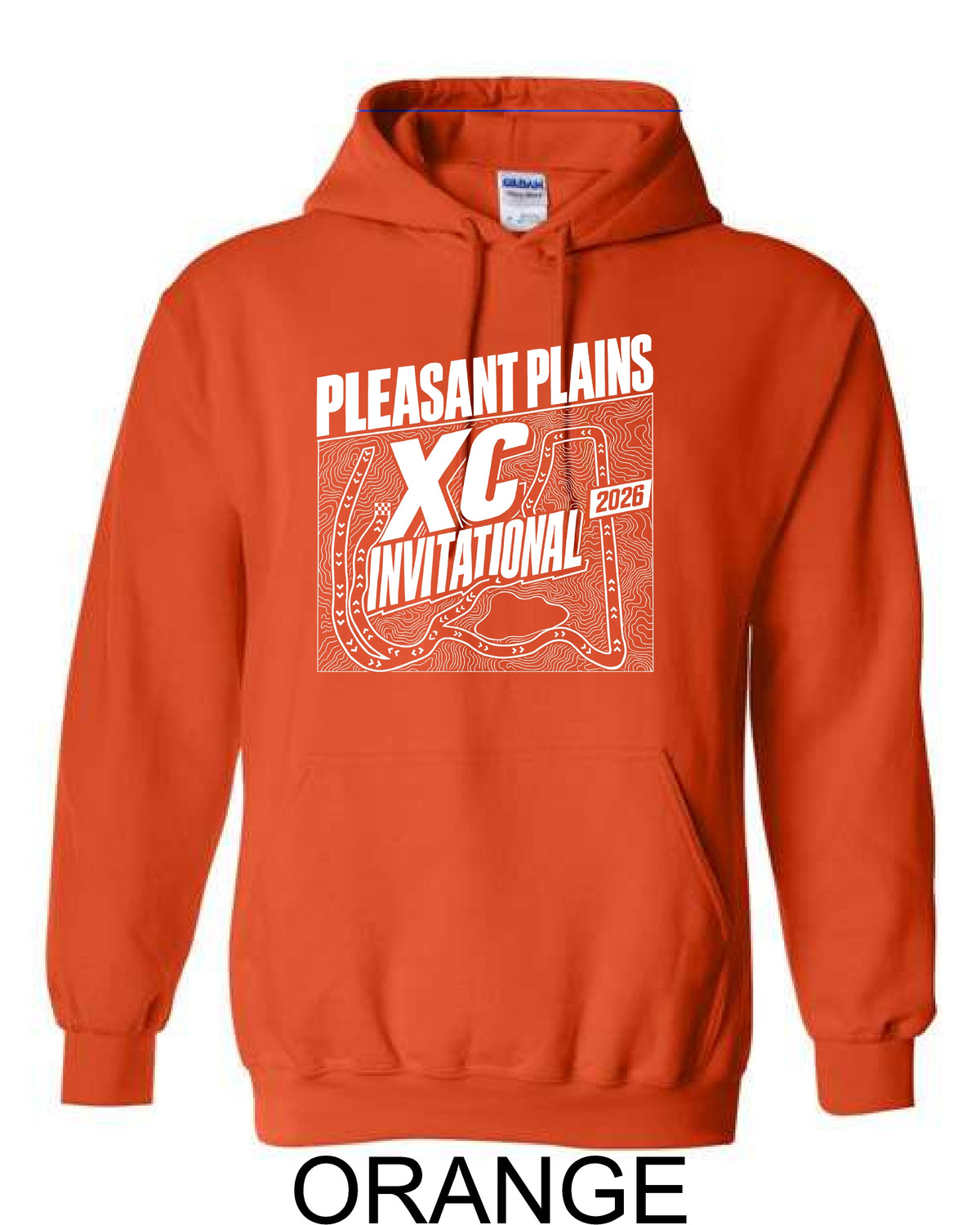 Pleasant Plains XC Invitational Guildan Unisex Hoodie (P.18500/18500B)