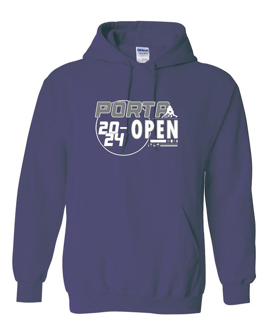 PORTA OPEN UNISEX HOODED SWEATSHIRT (P.18500)