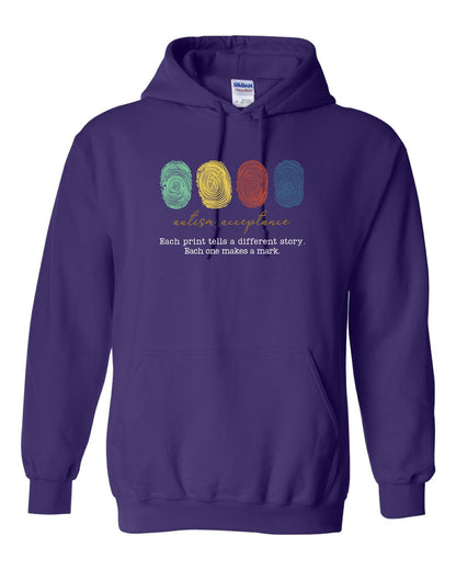Autism Acceptance Unisex Hoodie (P.18500/18500B)