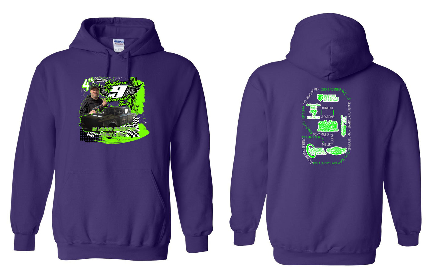 4TH ANNUAL TERRY LIERLY DEMO UNISEX HOODIE (P.18500)