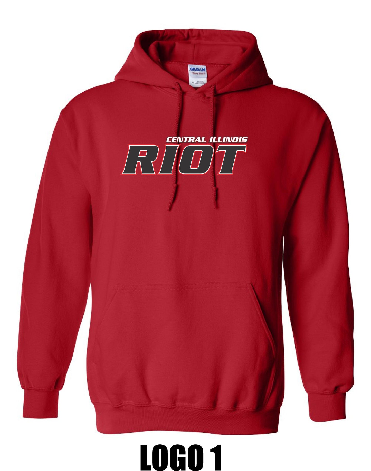 RIOT SOFTBALL UNISEX HOODIE (P.18500)