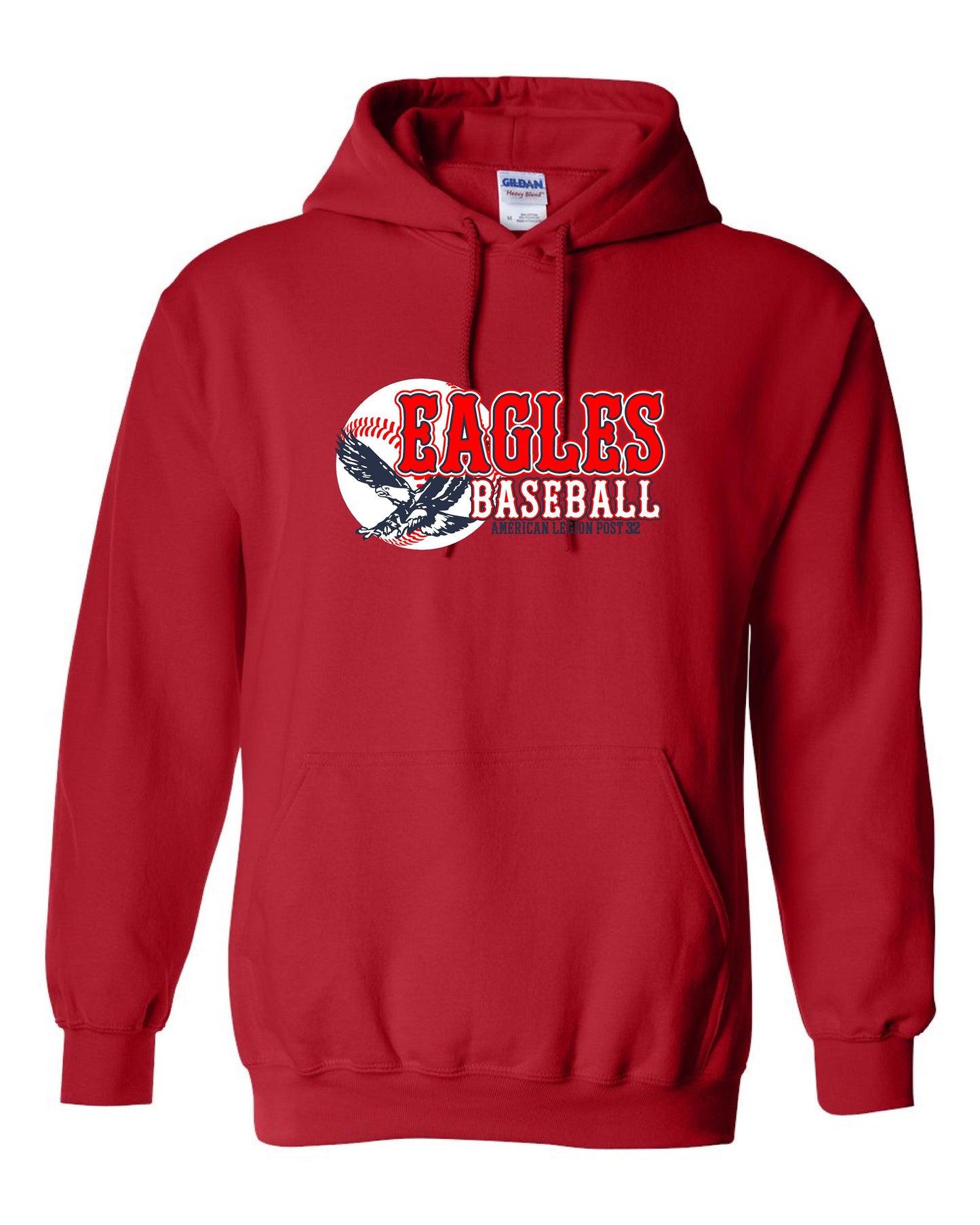 American Legion Post 32 Baseball Unisex Hoodie (P.18500/18500B)