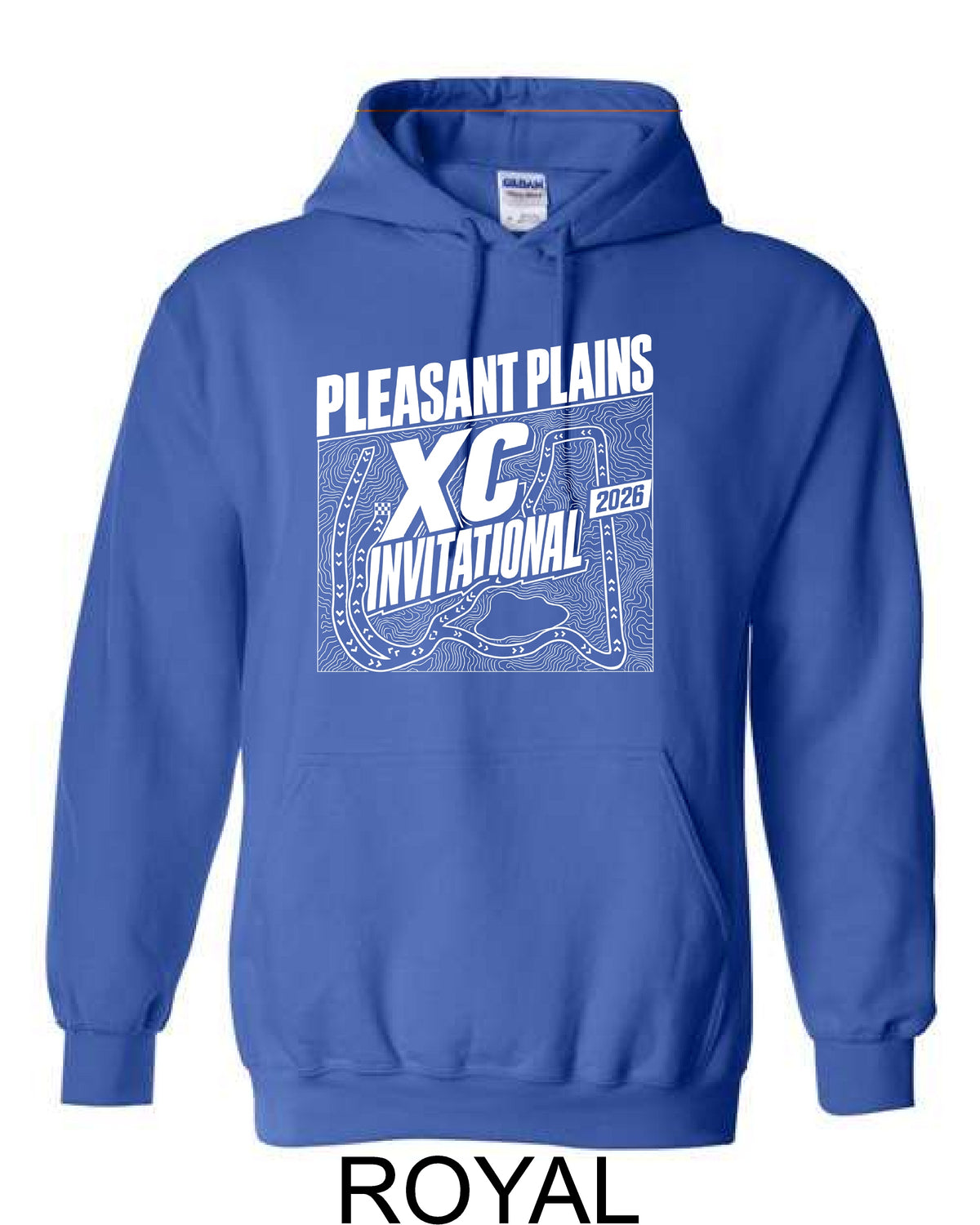 Pleasant Plains XC Invitational Guildan Unisex Hoodie (P.18500/18500B)