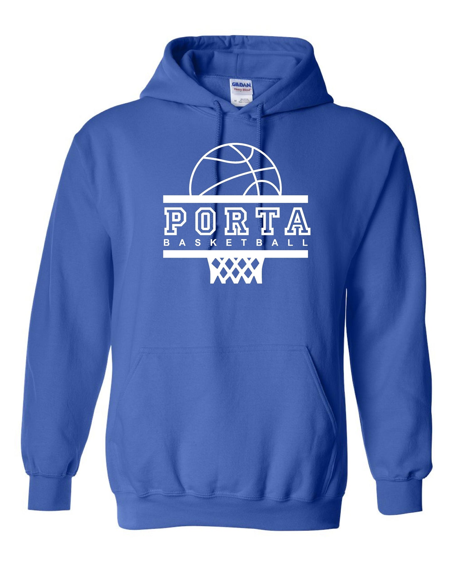PORTA GIRLS BASKETBALL UNISEX Hooded Sweatshirt (P.18500/18500B)