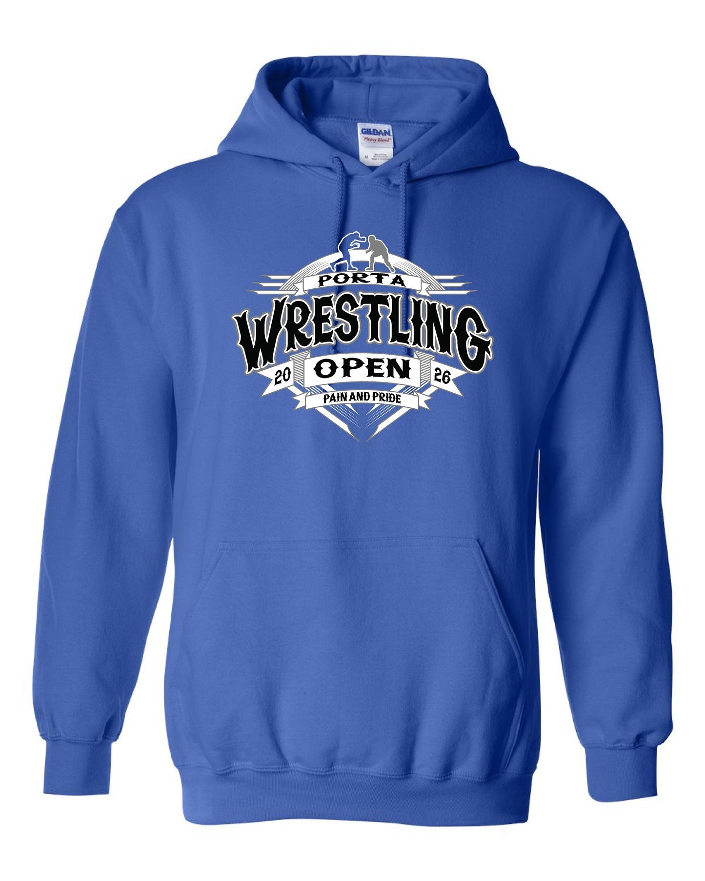 PORTA OPEN UNISEX HOODED SWEATSHIRT (P.18500)