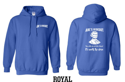 ABE'S HIDEOUT HOODIE (P.18500)