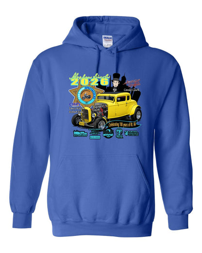 Abe Lincoln Car Show 2026 UNISEX HOODIE (P.18500)