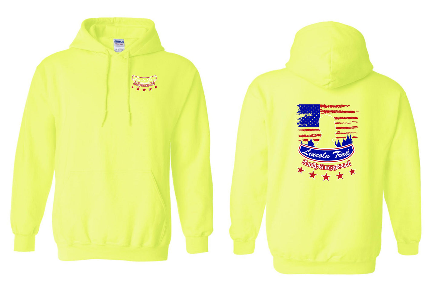 Lincoln Trail Family Campground Unisex Hoodie (P.18500/18500B)