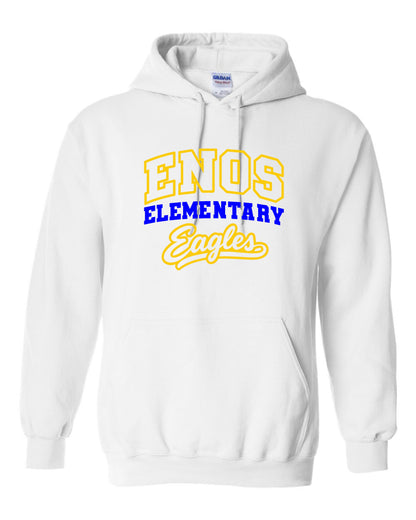 Enos Elementary School Guildan Unisex Hoodie (P.18500/18500B)