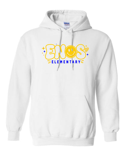 Enos Elementary School Guildan Unisex Hoodie (P.18500/18500B)