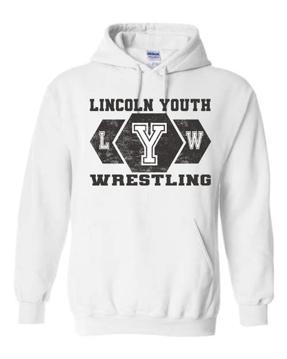 Lincoln Youth Wrestling Unisex Hoodie (P.18500/18500B)