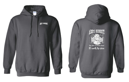 ABE'S HIDEOUT HOODIE (P.18500)