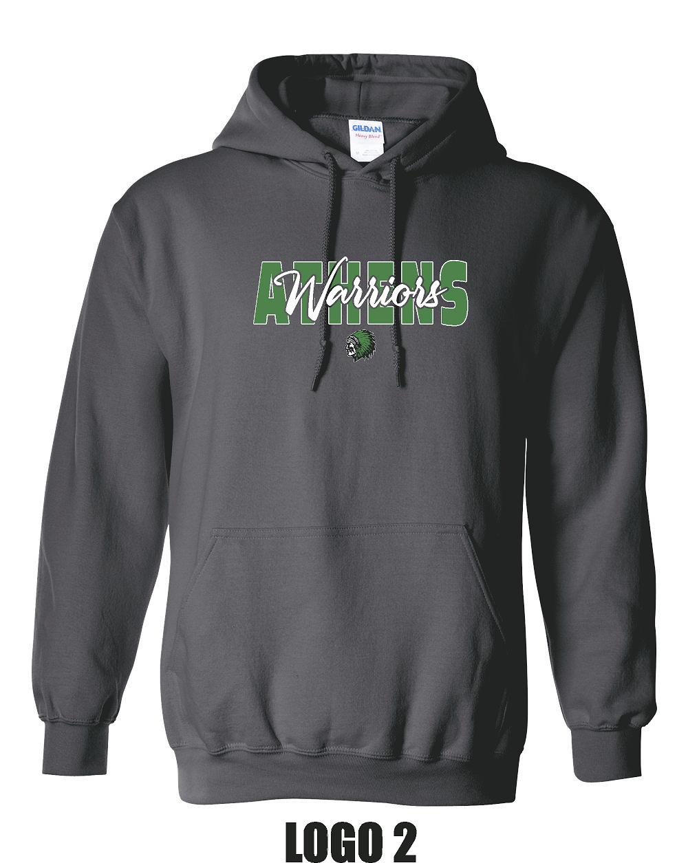 ATHENS BOOSTERS UNISEX HOODED SWEATSHIRT (P.18500)