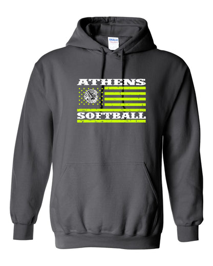 ATHENS JUNIOR HIGH SOFTBALL Unisex Hoodie (P.18500)