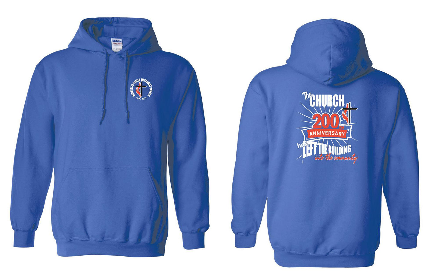 Rochester United Methodist Church UNISEX HOODIE (P.18500)