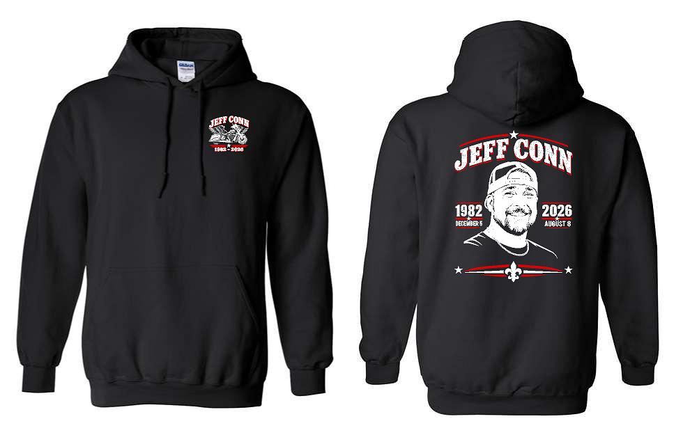 JEFF CONN Unisex Hooded Sweatshirt (P.18500/18500B)