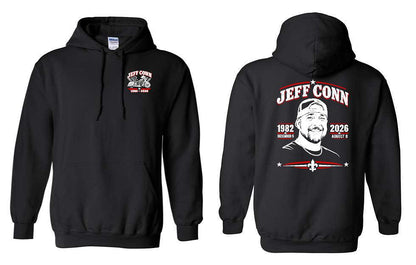 JEFF CONN Unisex Hooded Sweatshirt (P.18500/18500B)