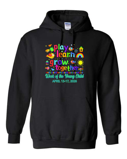 WEEK OF THE YOUNG CHILD UNISEX HOODIE (P.18500)