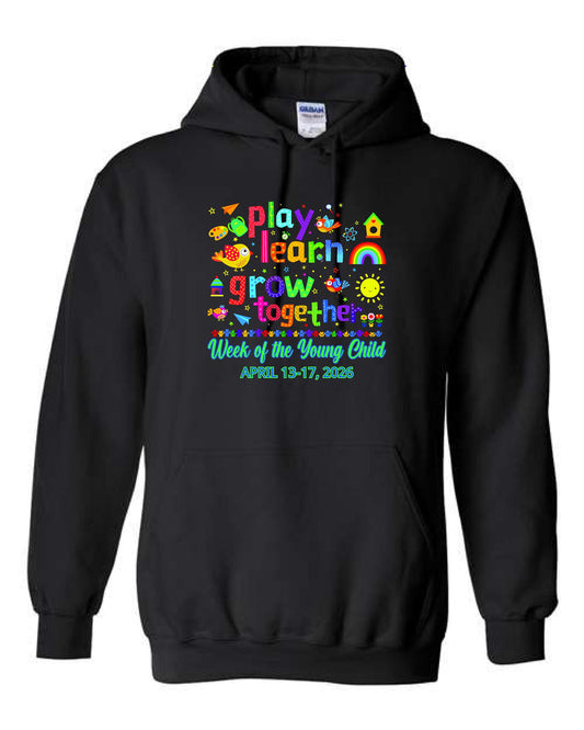 WEEK OF THE YOUNG CHILD UNISEX HOODIE (P.18500)