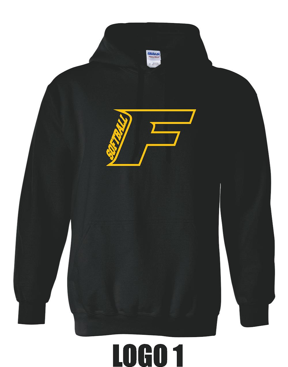 CENTRAL IL LADY FORCE SOFTBALL Hooded Sweatshirt (P.18500/18500B)