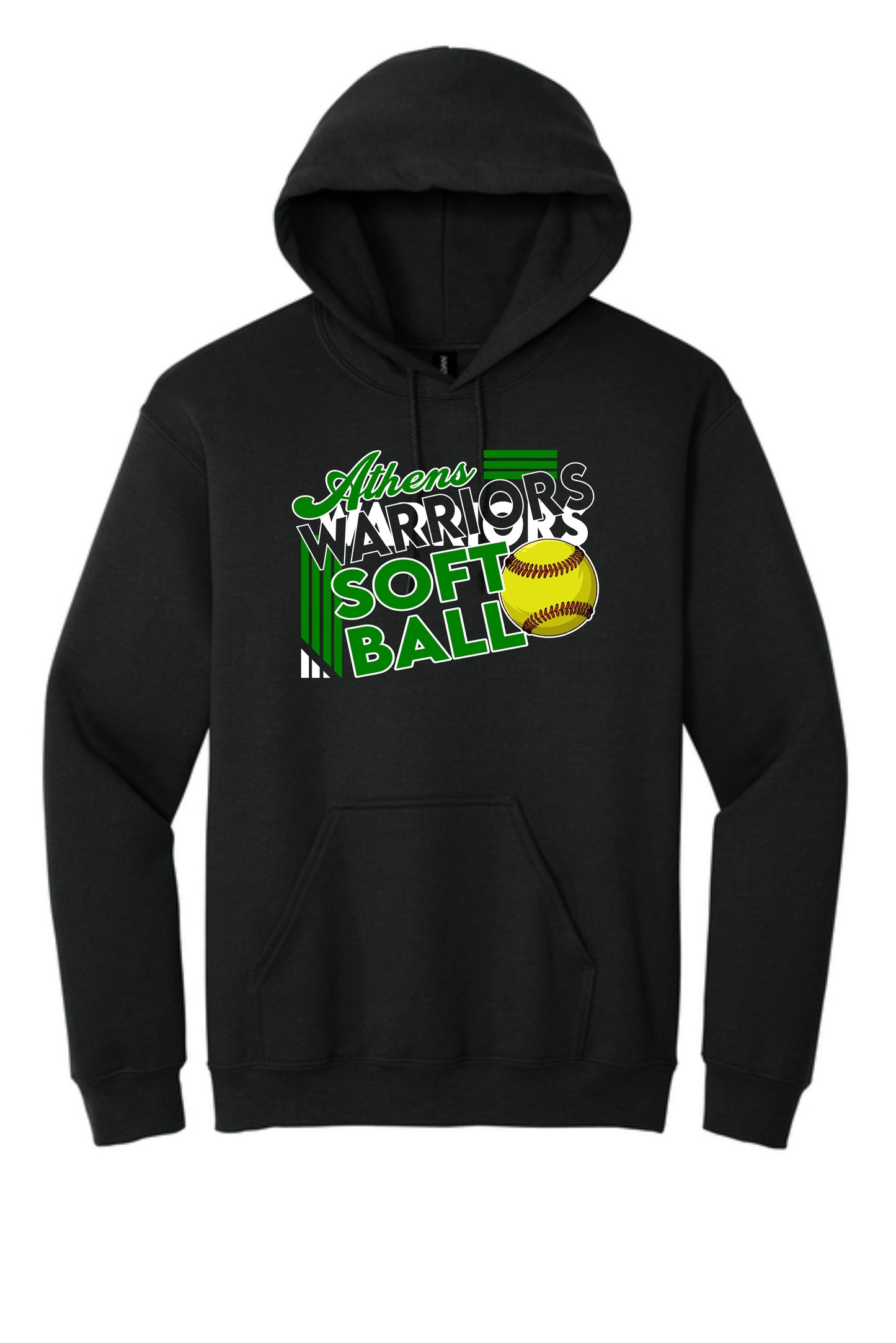 Athens High School Softball Unisex Hoodie (P.18500)