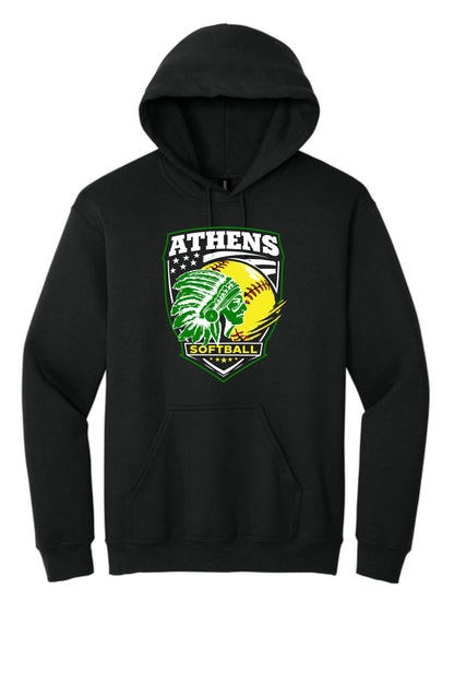 Athens High School Softball Unisex Hoodie (P.18500)