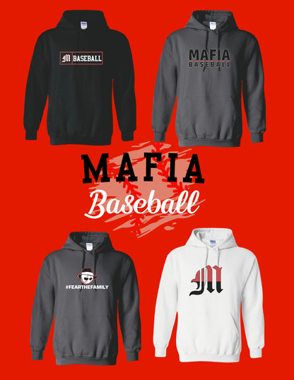 MAFIA BASEBALL YOUTH UNISEX HOODIE (P.18500B)