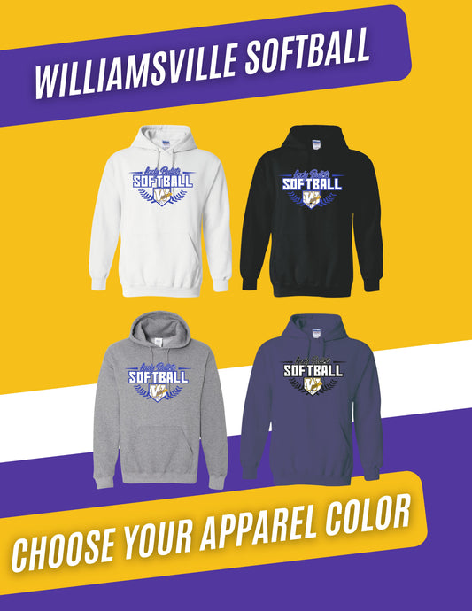 Williamsville Softball Unisex Hoodie (P.18500)