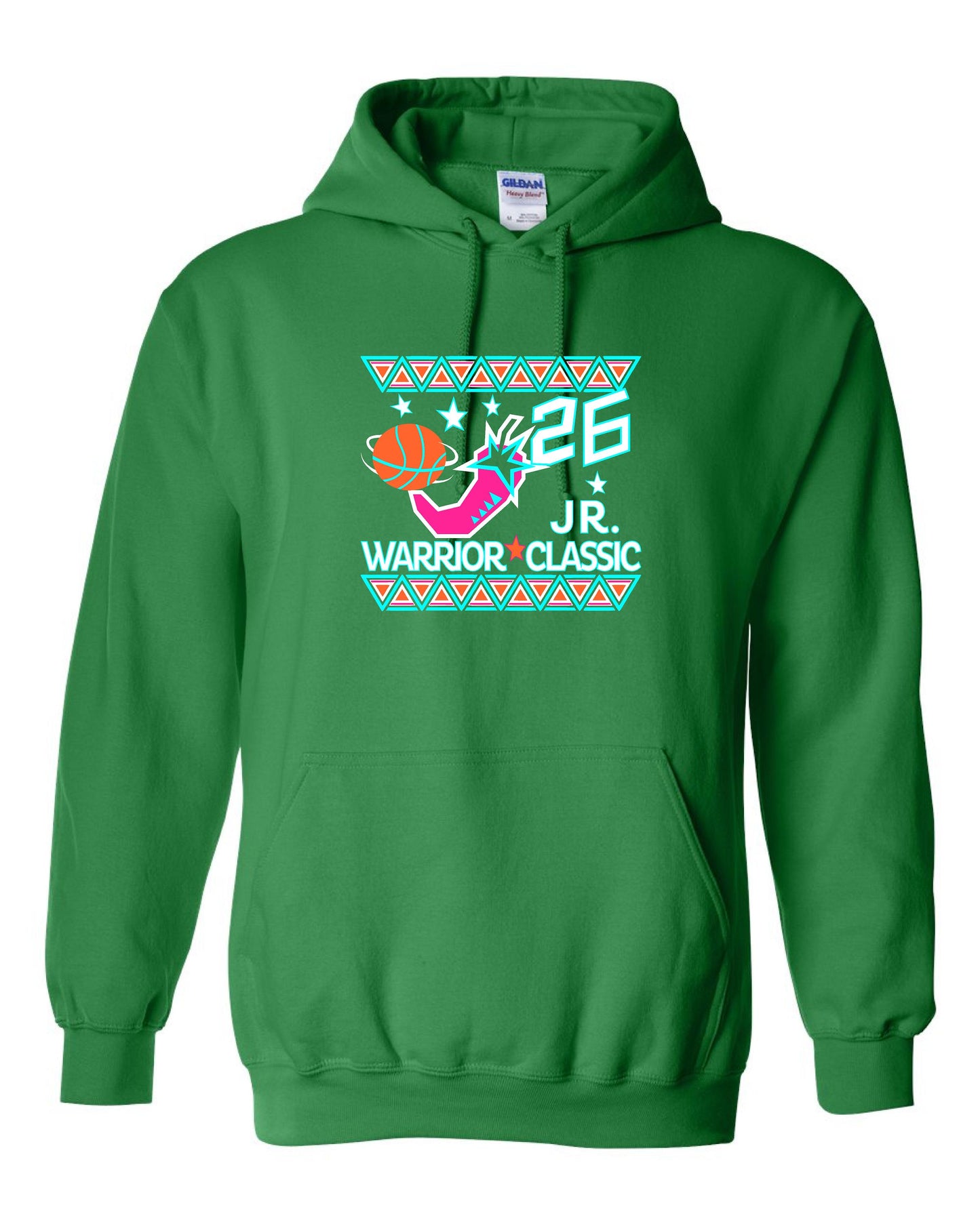 Junior Warrior Classic Hooded Sweatshirt  (P.18500)