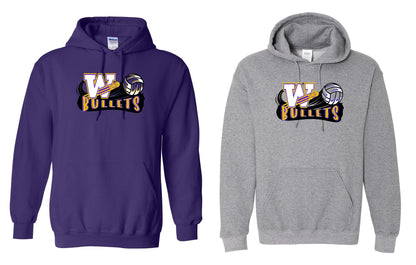 Williamsville Bullets Volleyball Hooded Sweatshirt (P.18500)