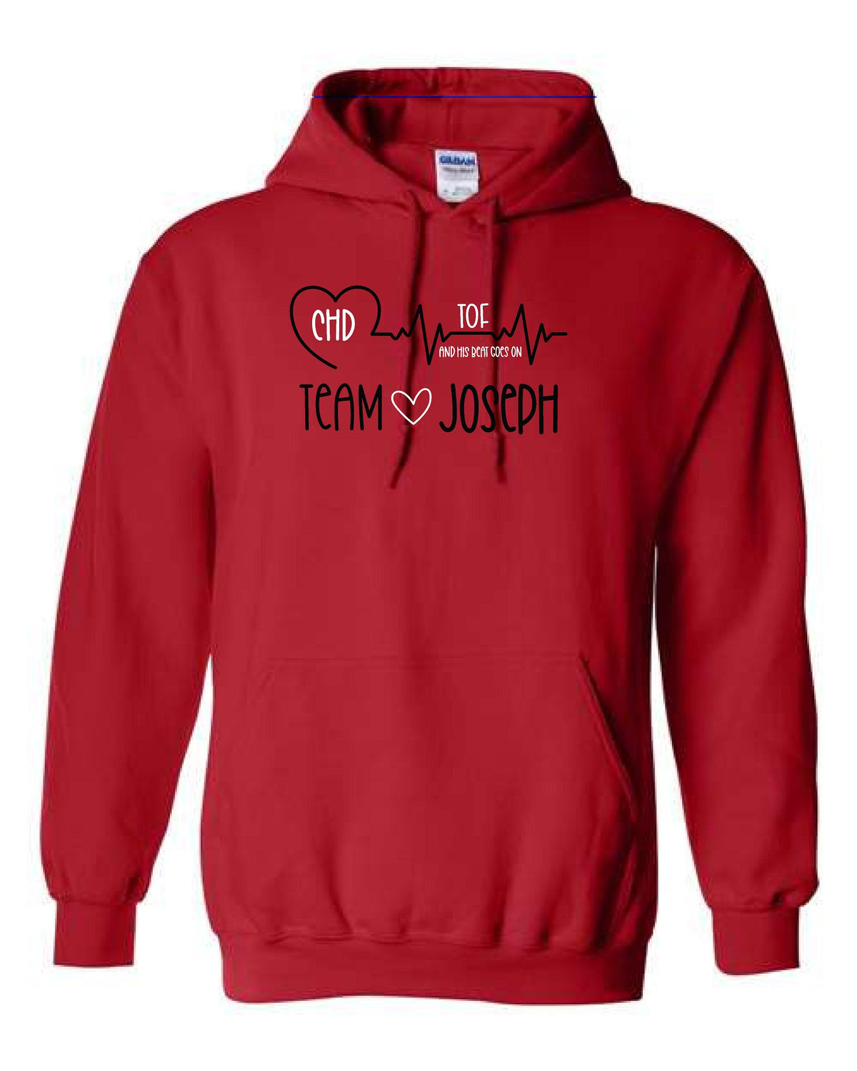 Team Joseph Gildan Unisex Hoodie (P.18500/18500B)