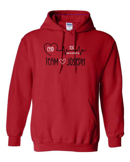 Team Joseph Gildan Unisex Hoodie (P.18500/18500B)