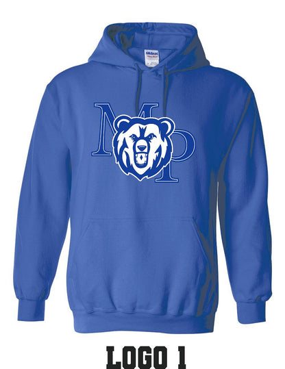 MT. PULASKI GRADE SCHOOL UNISEX HOODED SWEATSHIRT (P.18500)