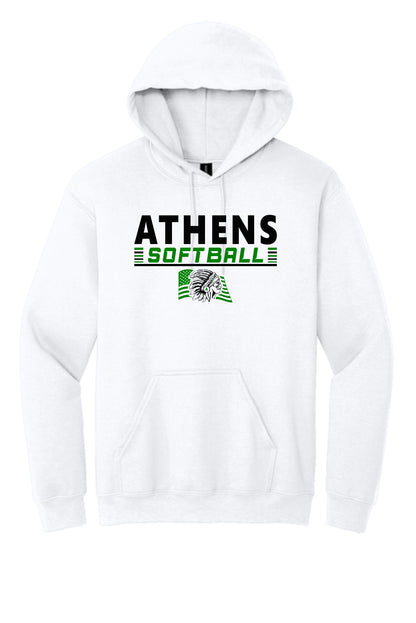 Athens High School Softball Unisex Hoodie (P.18500)