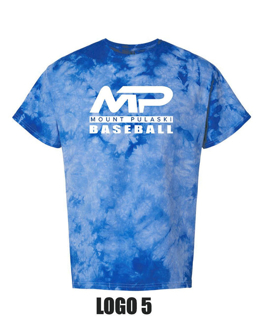 MT. PULASKI GRADE SCHOOL UNISEX TIE-DYE T-SHIRT (P.200CR/20BCR)