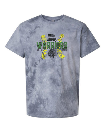 Athens Junior High Softball Unisex Tie Dye T-Shirt (P.200CR)