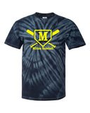 Milton Baseball Tie Dye Pinwheel T-Shirt (200CY, 20BCY)