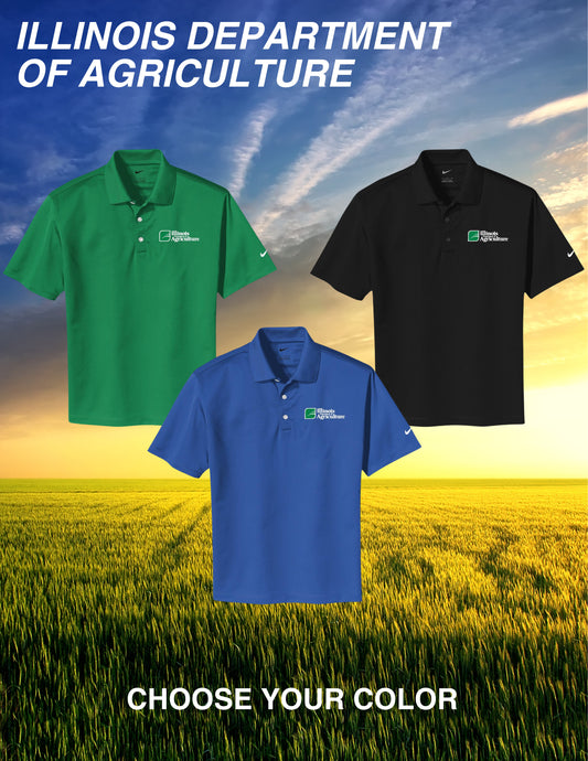 Illinois Department of Agriculture Nike Tech Basic Dri-FIT Polo (E.203690)