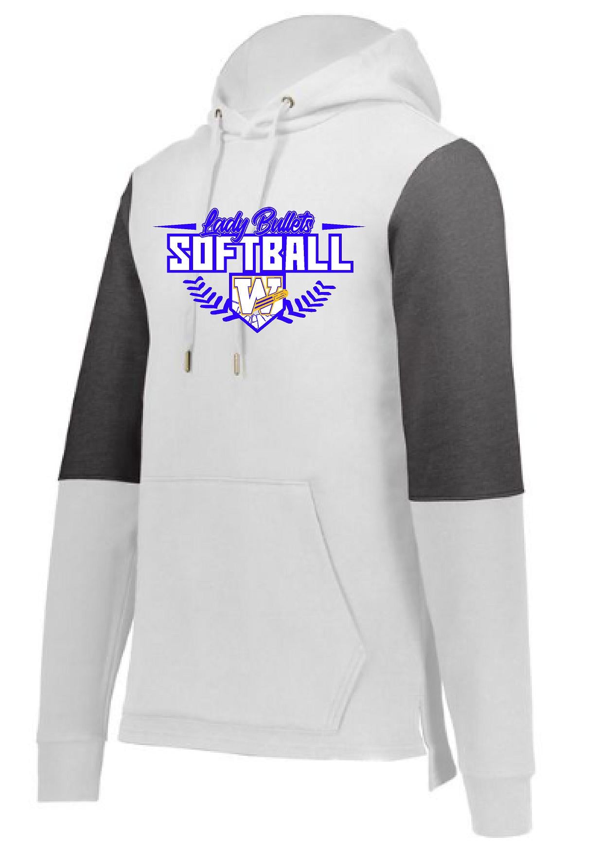 Williamsville Softball All-American Team Fleece Colorblocked Hooded Sweatshirt - (P.222581)