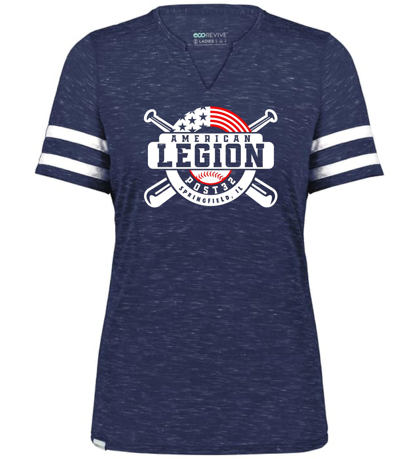 American Legion Post 32 Baseball Holloway  Ladies Monterey Tee (P. 223245)