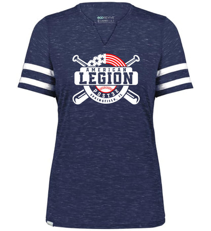 American Legion Post 32 Baseball Holloway  Ladies Monterey Tee (P. 223245)