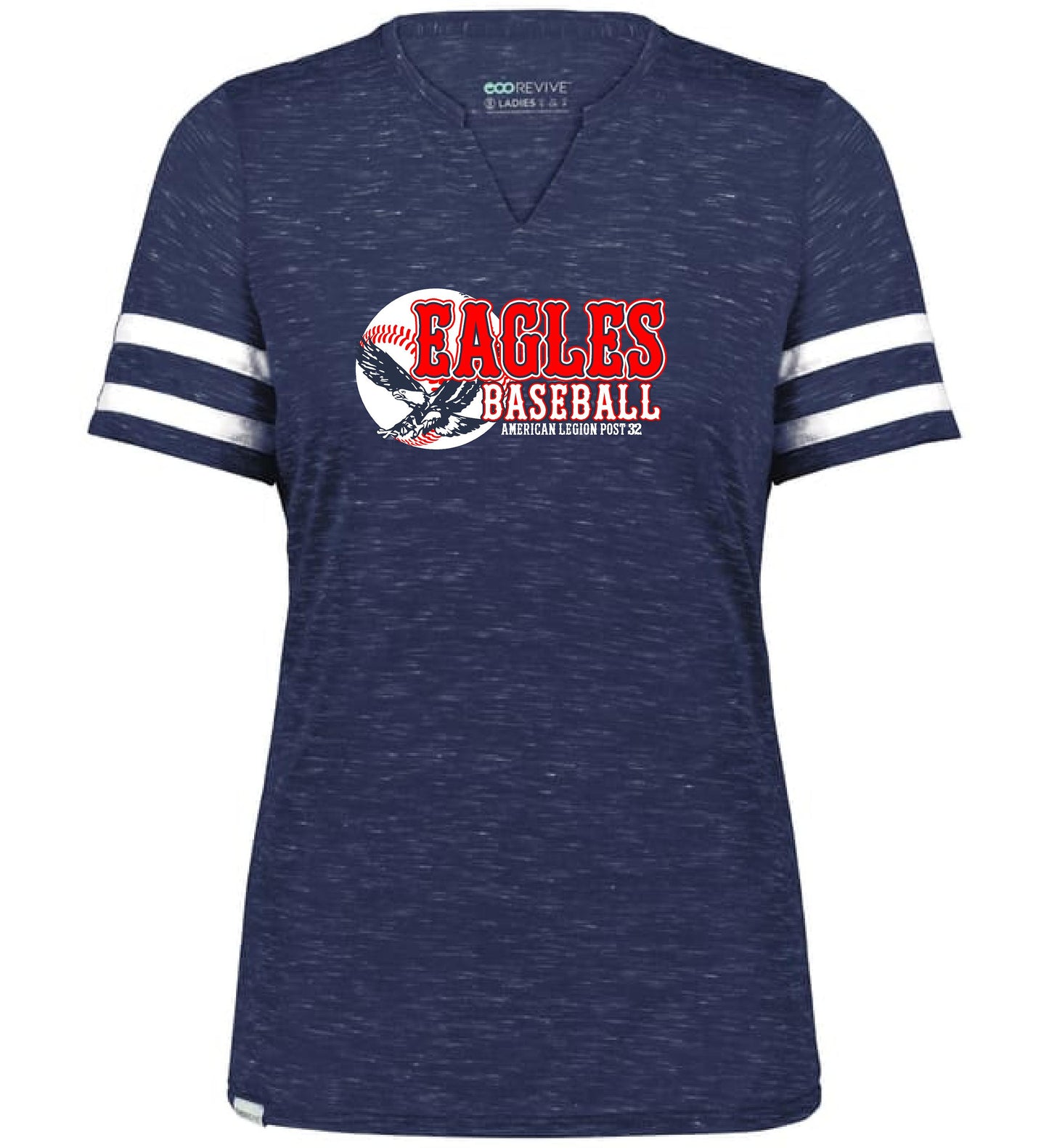 American Legion Post 32 Baseball Holloway  Ladies Monterey Tee (P. 223245)