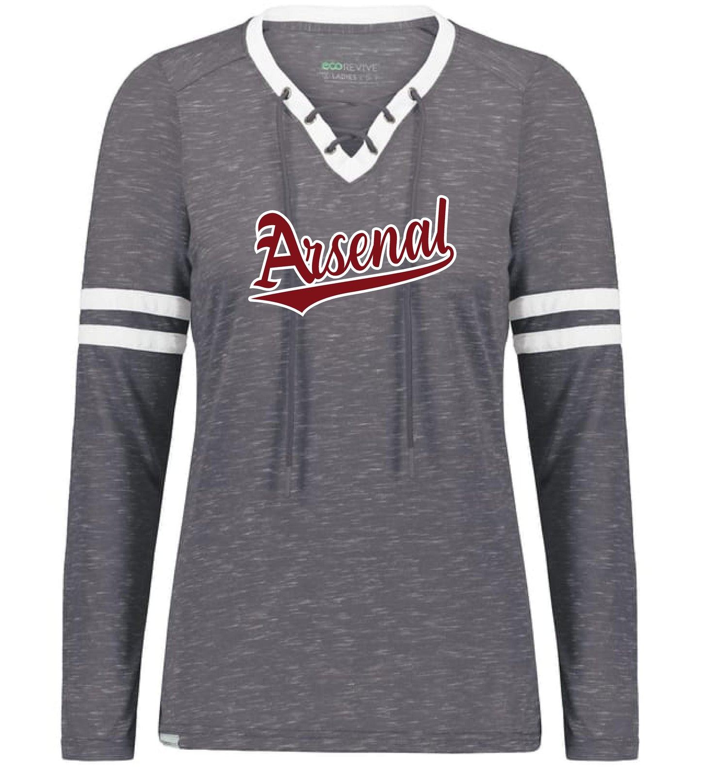 Arsenal Baseball Ladies Monterey Long Sleeve Tee (P.223246)