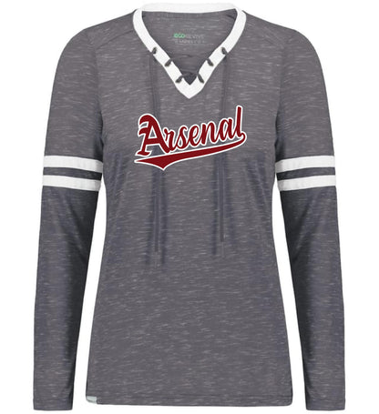 Arsenal Baseball Ladies Monterey Long Sleeve Tee (P.223246)
